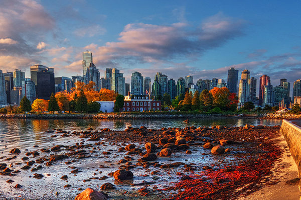 Vancouver skyline